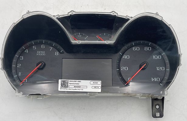 Speedometer - 2019 Chevrolet Impala LT (1LT)