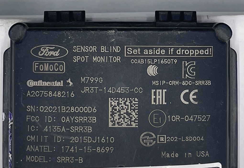 BLIND SPOT RADAR MODULE - 2020 Lincoln Corsair Reserve