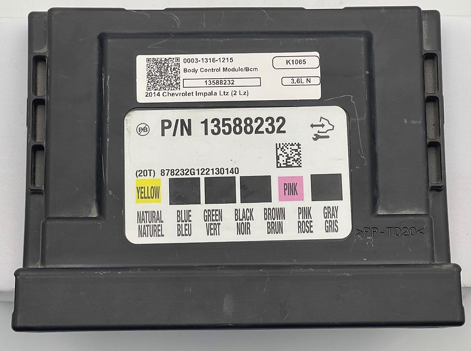 Body Control Module/BCM - 2014 Chevrolet Impala LTZ (2LZ)