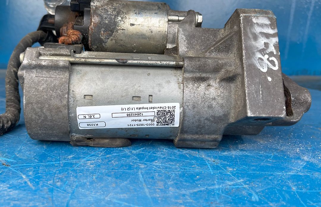 Starter motor - 2016 Chevrolet Impala LT (2LT)