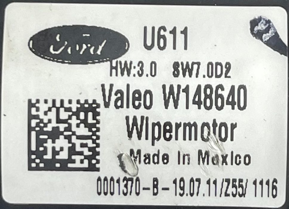 Windshield wiper motor) - 2020 Lincoln Aviator Reserve