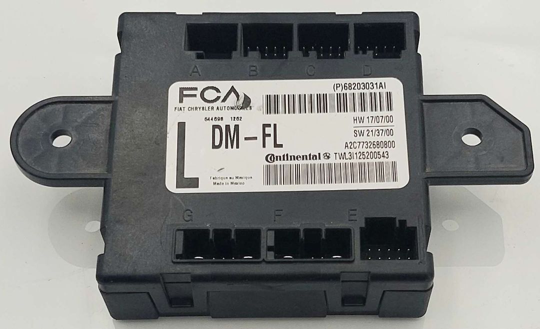 Door Control Module - 2020 Ford Mustang I4 Coupe