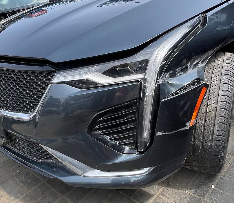 Front Bumper - 2020 Cadillac CT4 Sport