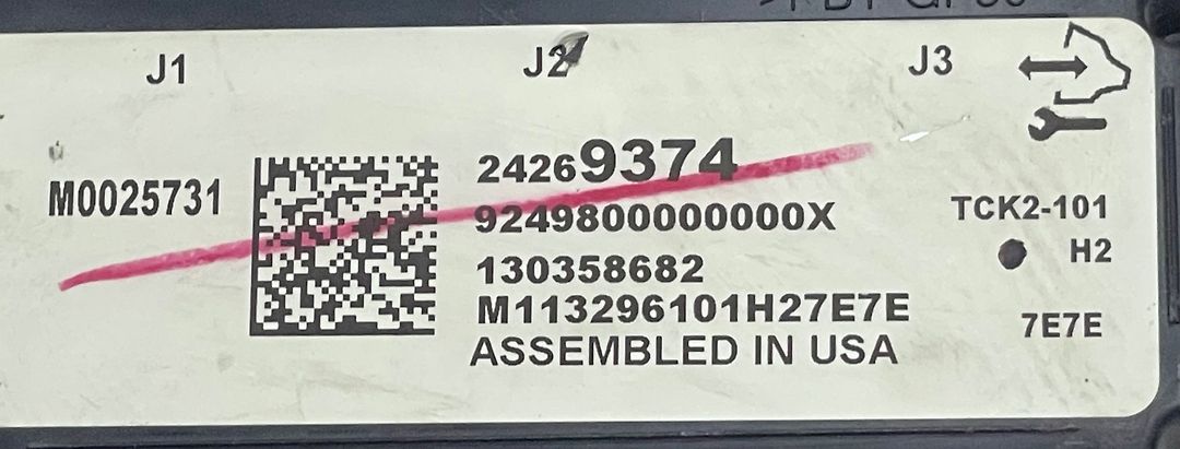 Transfer case computer module - 2014 Chevrolet SILVERADO