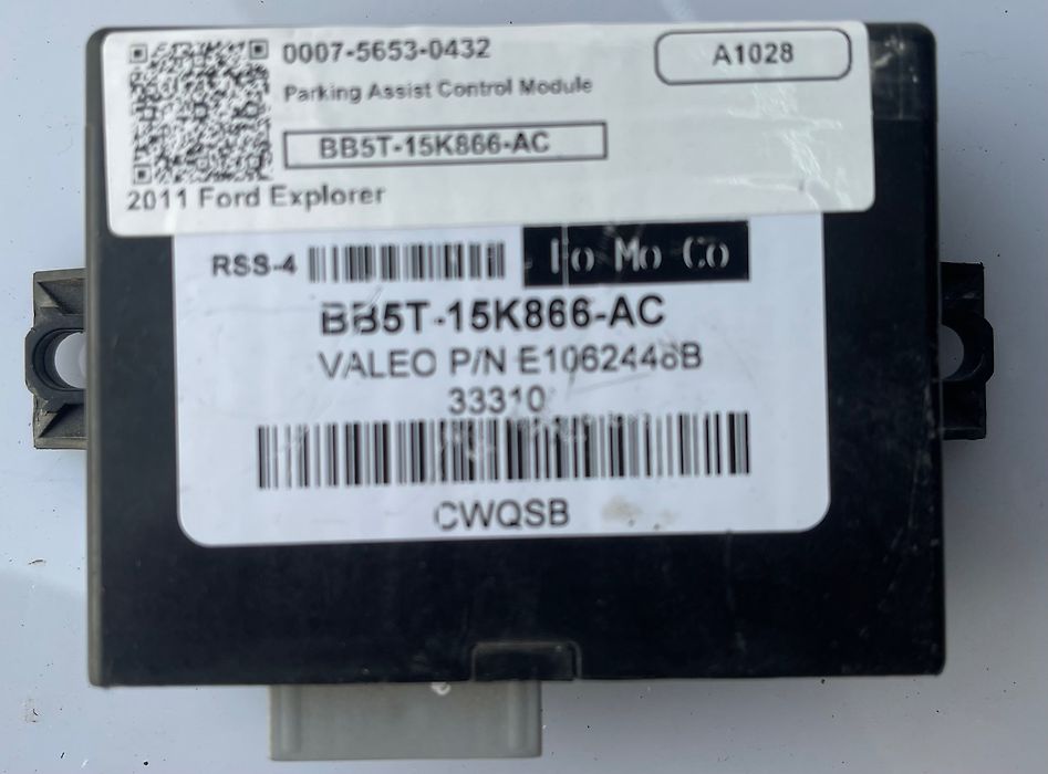 Parking Assist Control Module - 2011 Ford Explorer