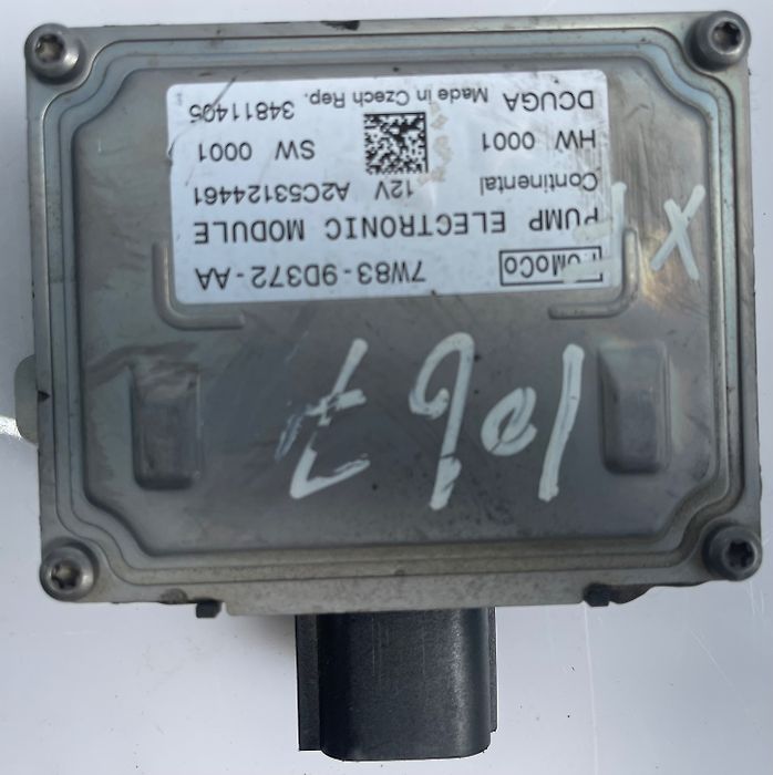 Fuel Pump Control Module  - 2011 Jaguar XF