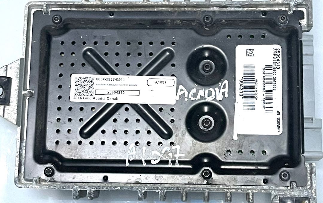 Amplifier Computer Control Module - 2014 GMC Acadia DENALI