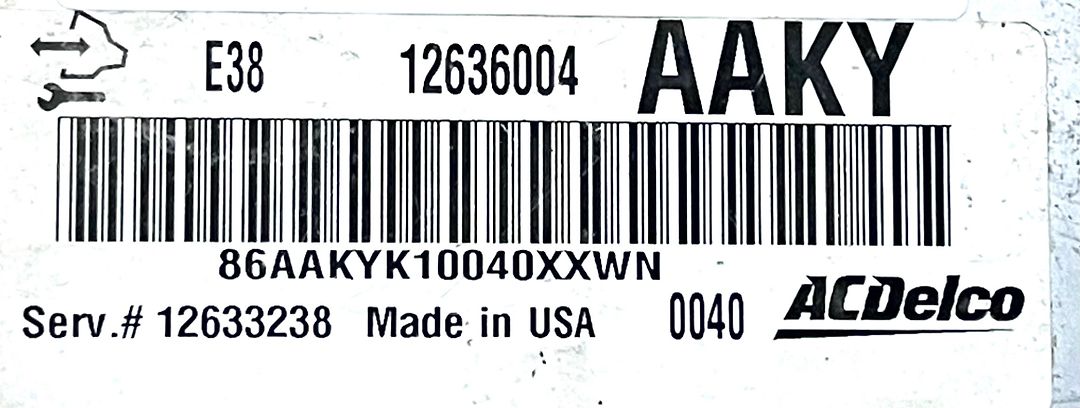 Engine ecm - 2010 GMC Yukon