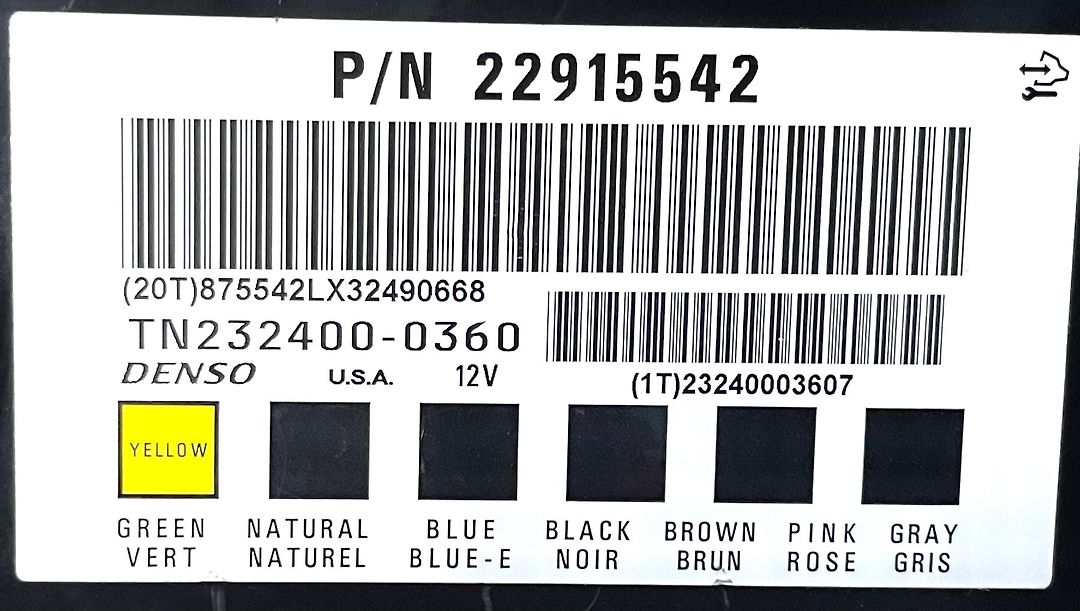 Body Control Module/BCM - 2014 GMC Acadia