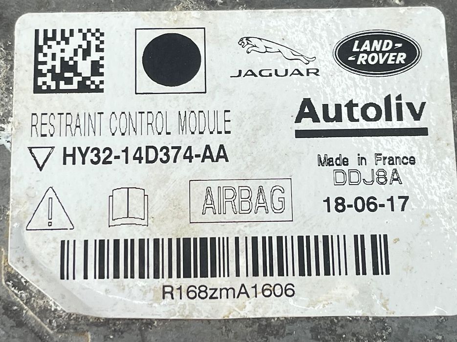 Restraint Control Module - 2017 Land Rover DISCOVERY