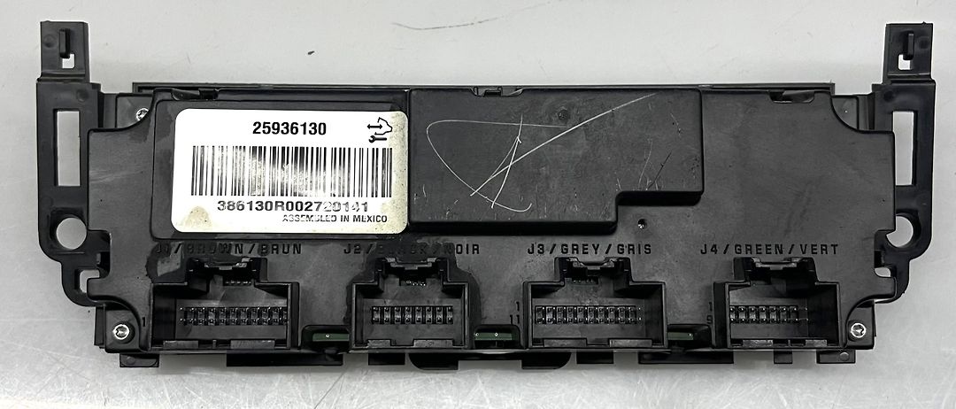 A/C Heater Climate Control Switch - 2011 GMC DENALI