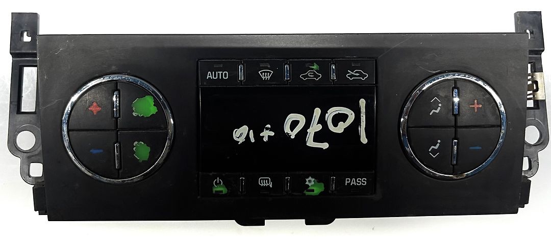 A/C Heater Climate Control Switch - 2010 GMC Sierra