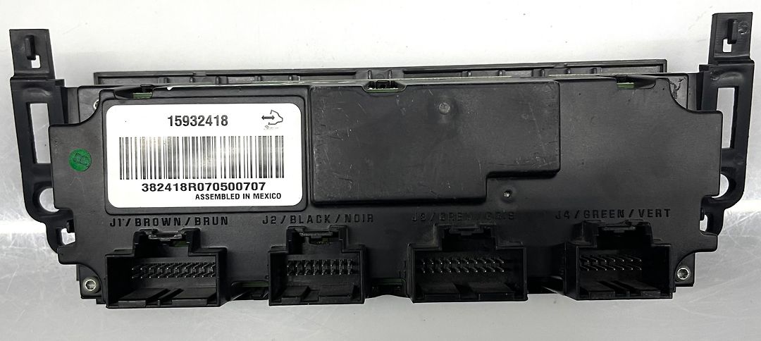 A/C Heater Climate Control Switch - 2007 GMC DENALI