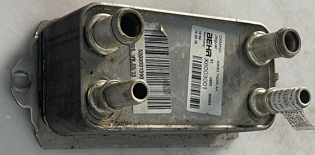 Fuel cooler - 2012 Jaguar XF