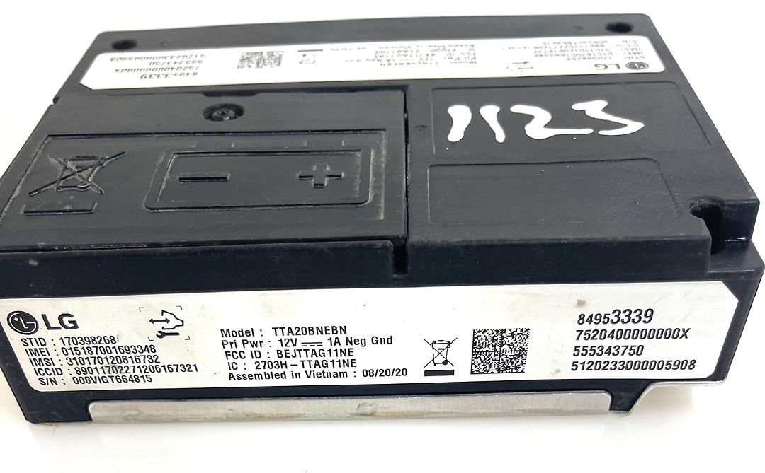 Communication Sync Control Module - 2021 Cadillac CT4 Premium Luxury