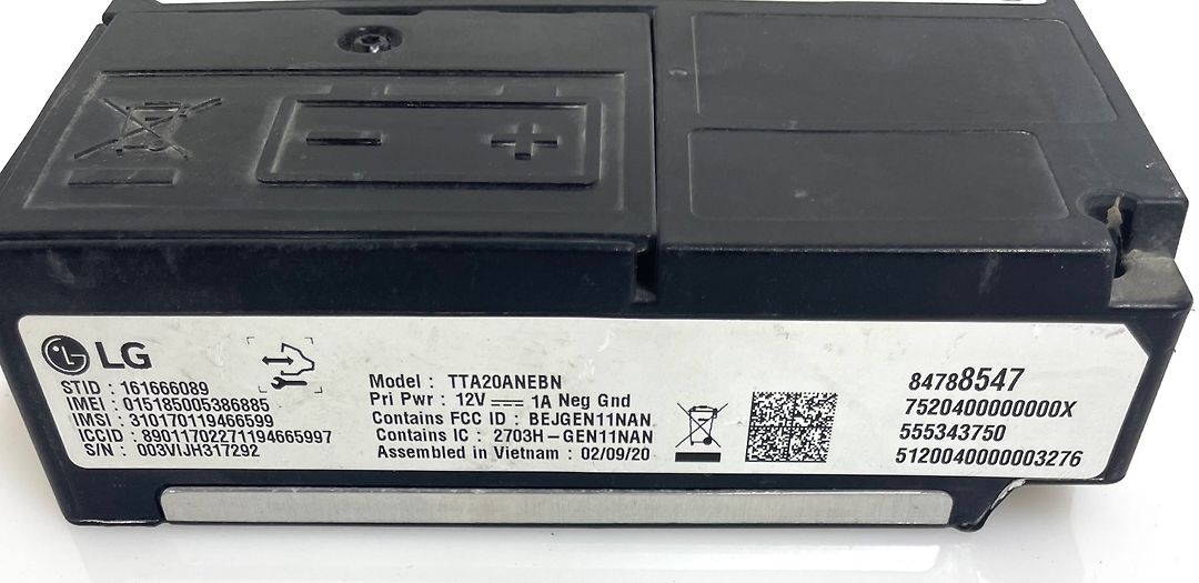 Telematic control module - 2021 Chevrolet Trailblazer RS AWD