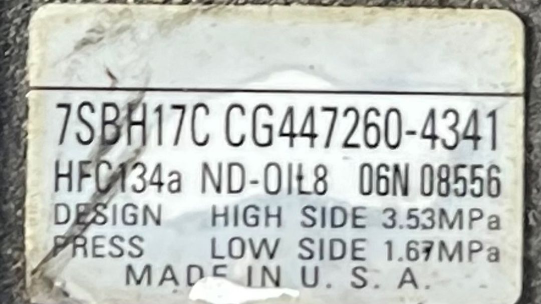 AC Compressor - 2011 Ford Explorer