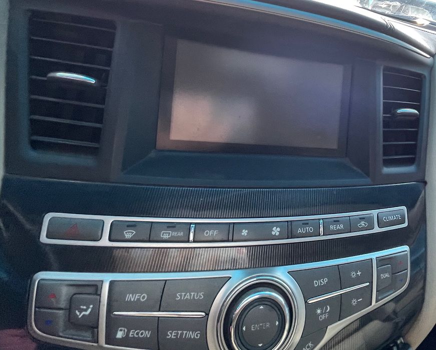 Info-gps-tv screen - 2016 Infiniti QX60