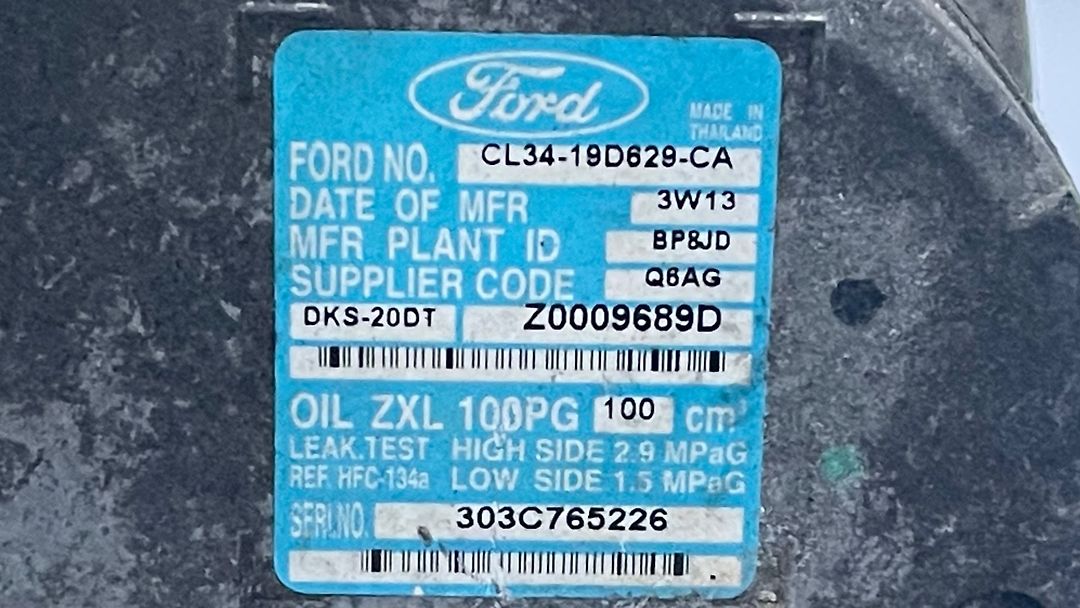 AC Compressor - 2013 Ford F-150