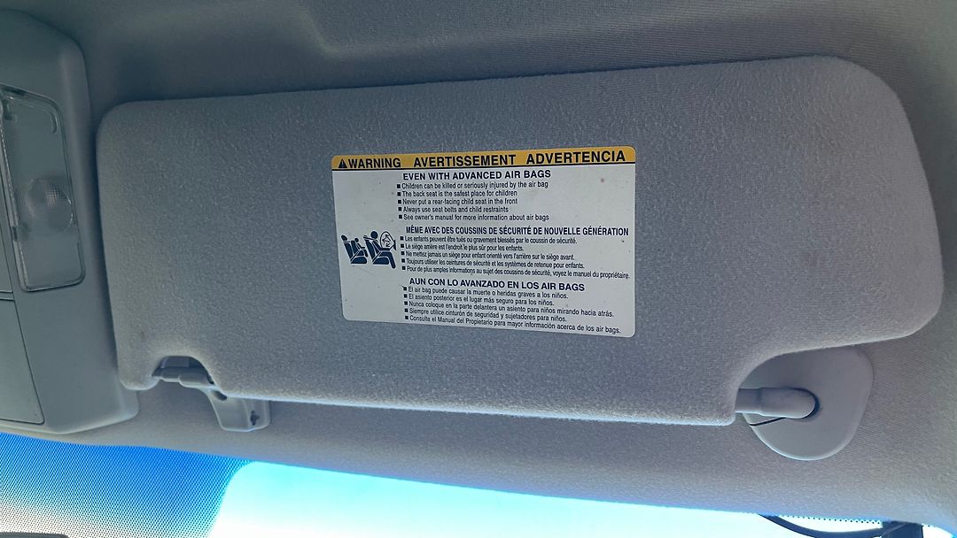 Sun visor - 2008 Toyota Tundra SR5