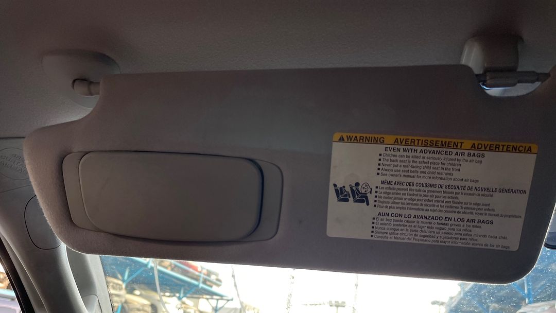 Sun visor - 2008 Toyota Tundra SR5