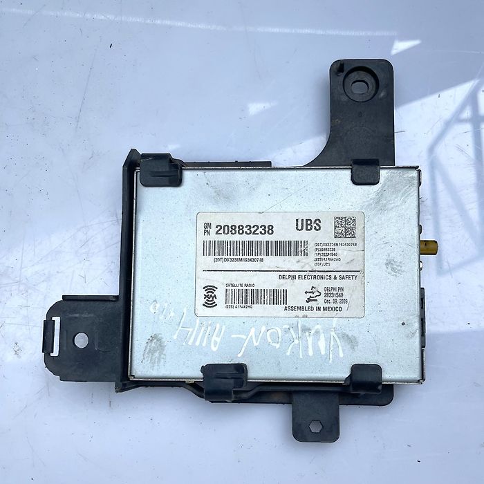 Satellite Receiver Control Module - 2010 GMC Yukon