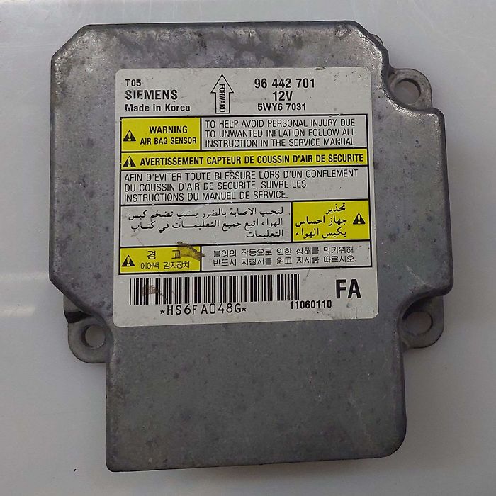 Air bag Module - 2007 Chevrolet Aveo