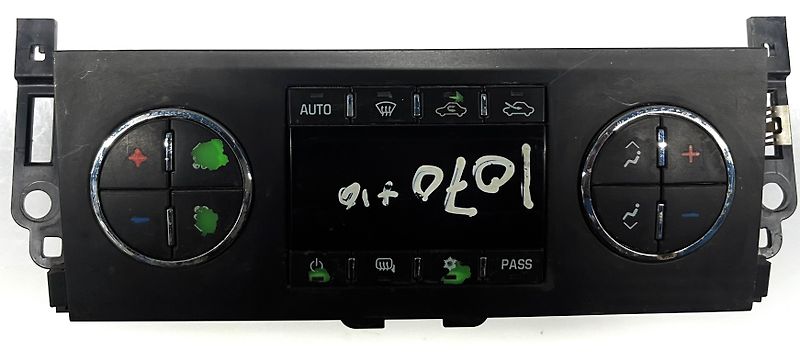 A/C Heater Climate Control Switch - 2010 GMC Sierra