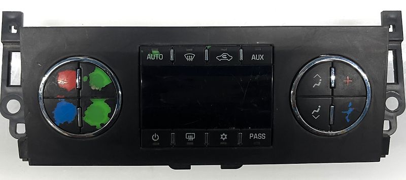 A/C Heater Climate Control Switch - 2007 GMC DENALI