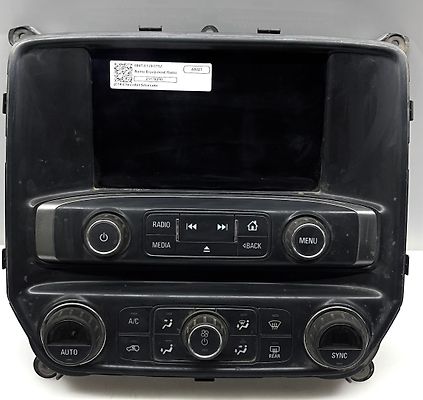 Audio equipment radio - 2014 Chevrolet SILVERADO