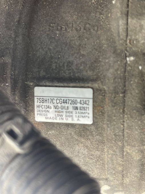 AC Compressor - 2012 Ford Explorer Base